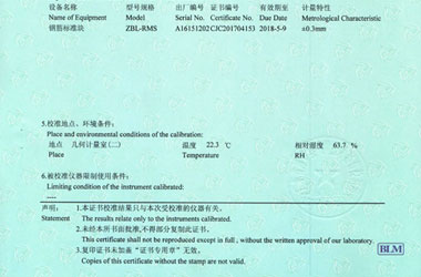 鐵路試驗细狗看片證書報告說明頁圖片